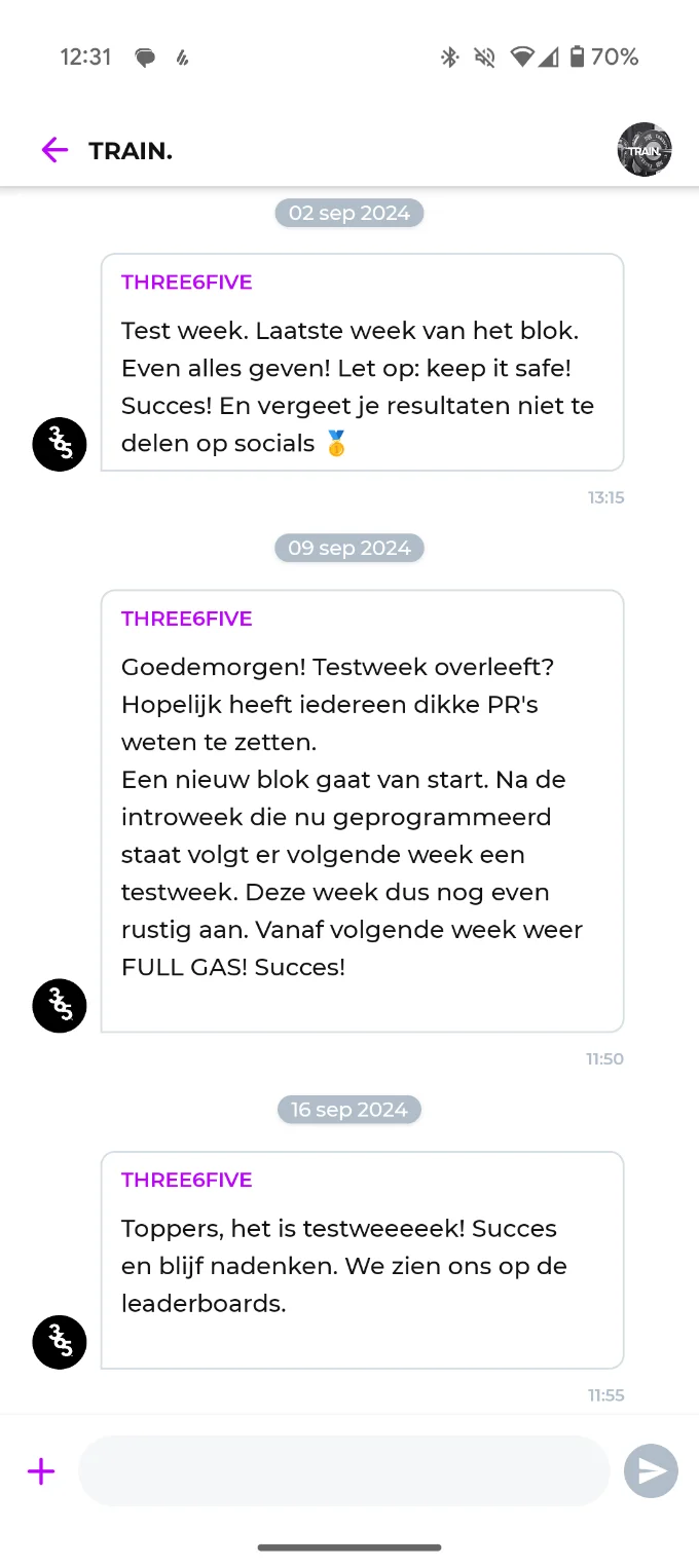 three6five online training app screenshot 5
